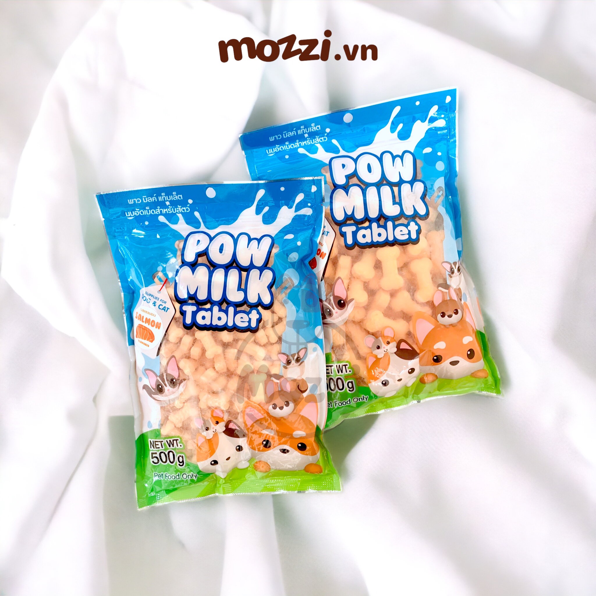 Powmilk Xương sữa dê 500gr cho chó gói