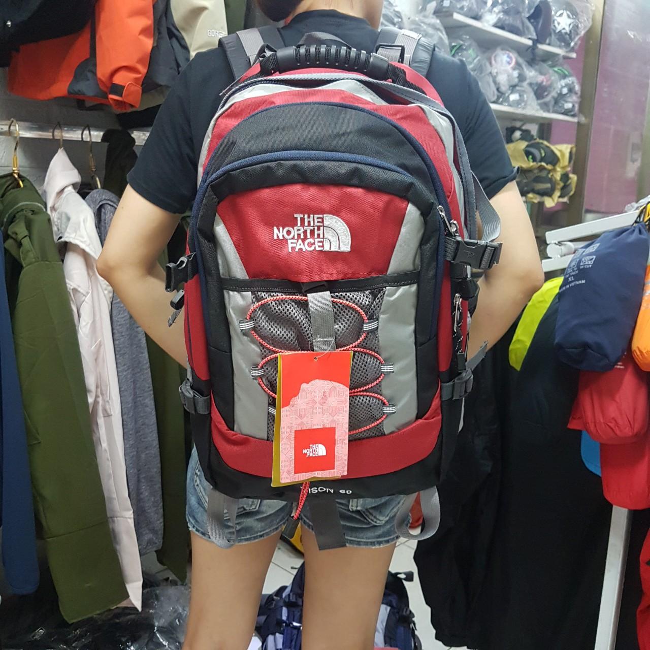 Balo Phượt Du Lịch Thời Trang Cao Cấp Màu Đỏ