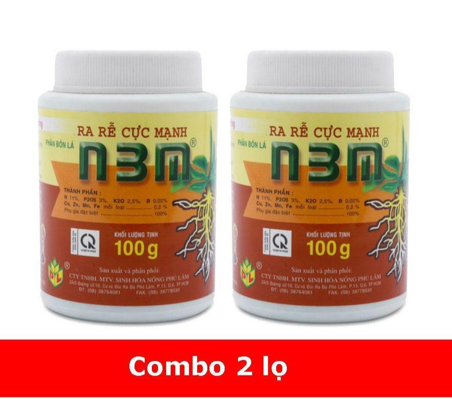 Kích rễ n3m - 100g combo 2 lọ kích rễ cực mạnh