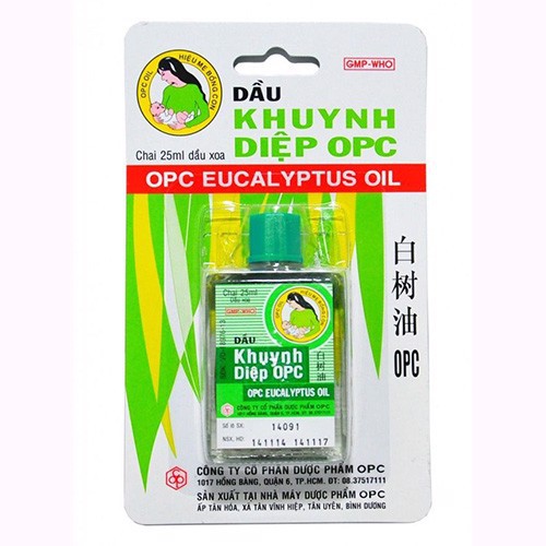 Dầu khuynh diệp OPC - Chai 25ml