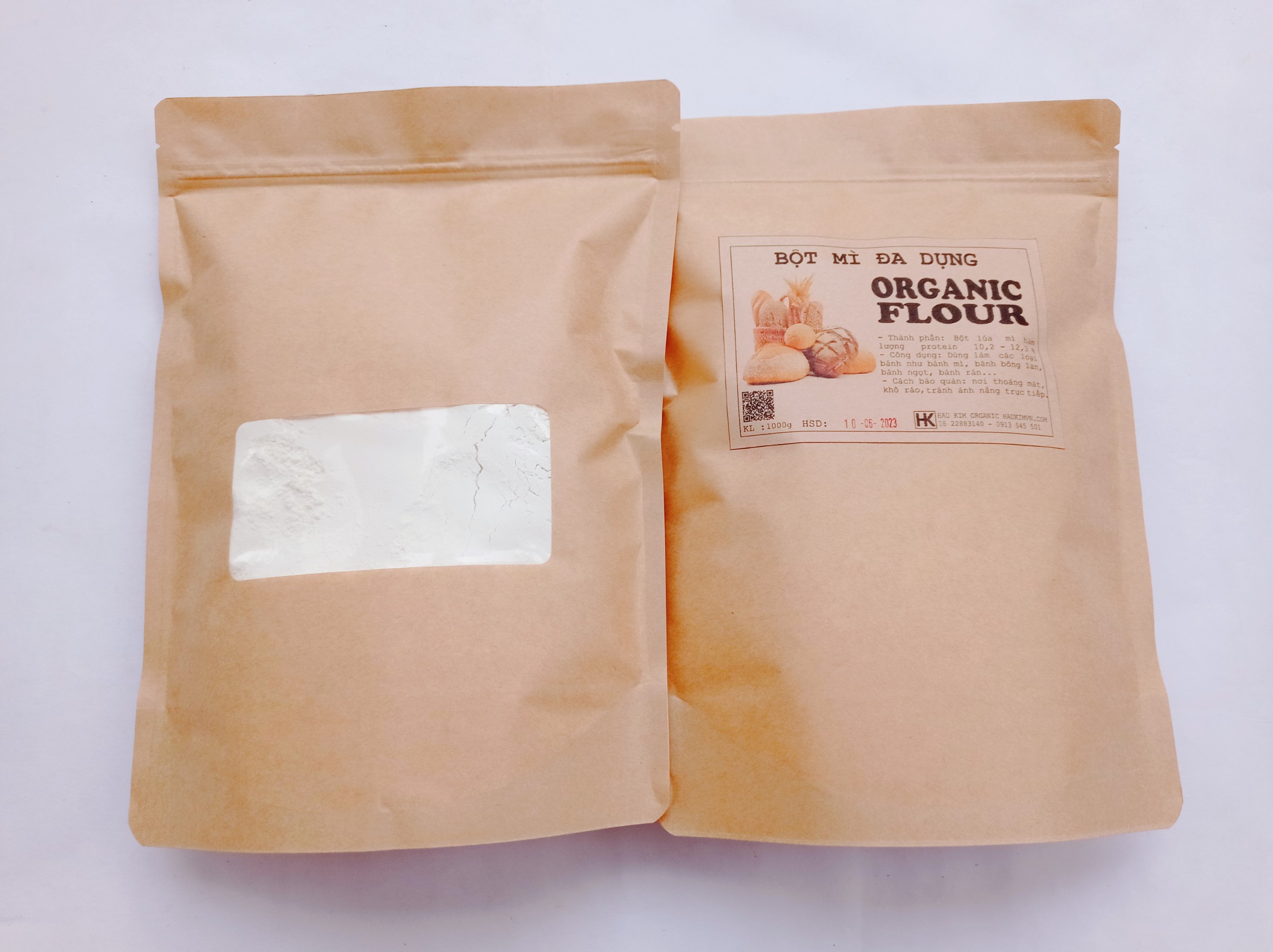 Bột mì làm bánh đa dụng-túi 1kg