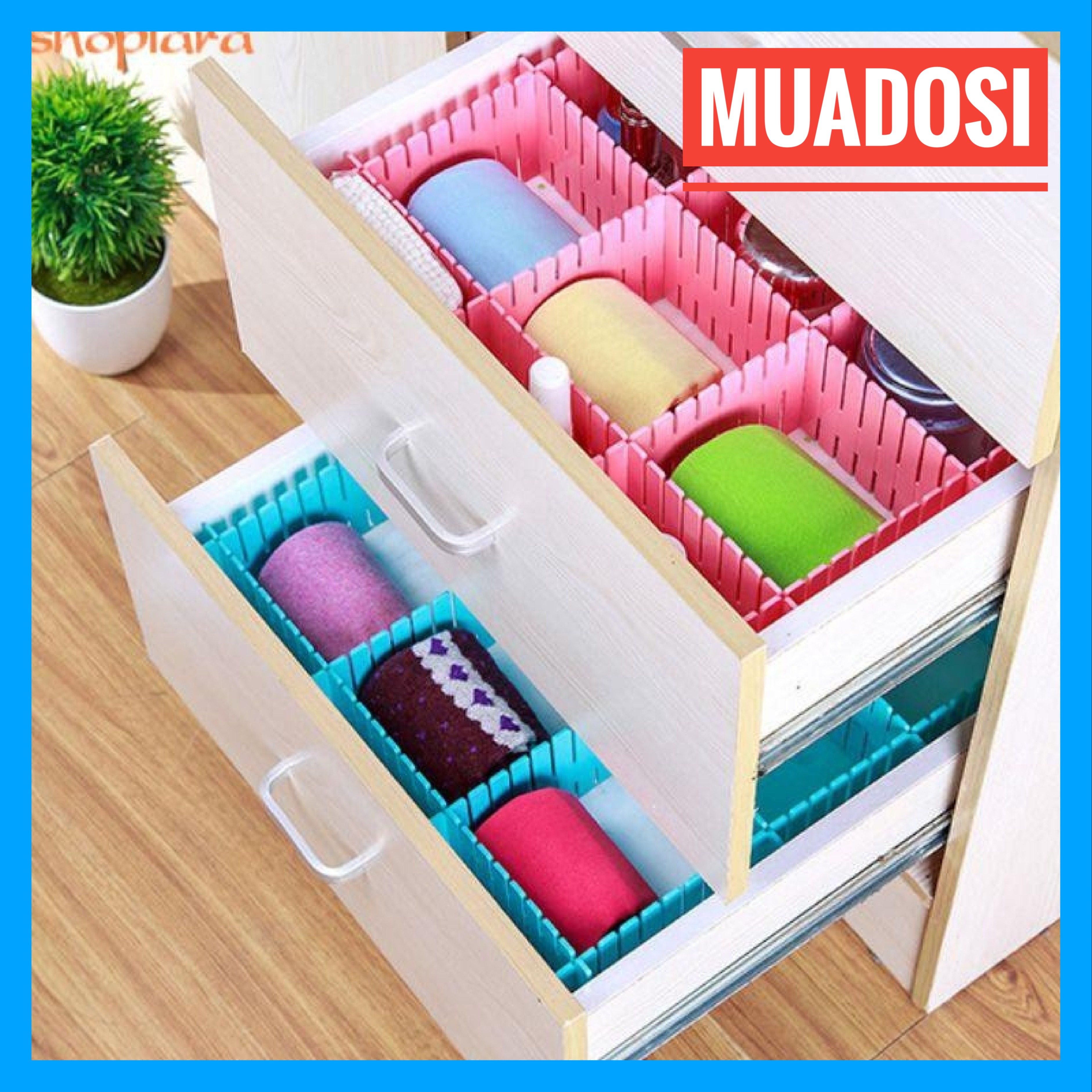 Combo 4 Tấm Vách Chia Ngăn Tủ Loại Lớn Tiện Dụng