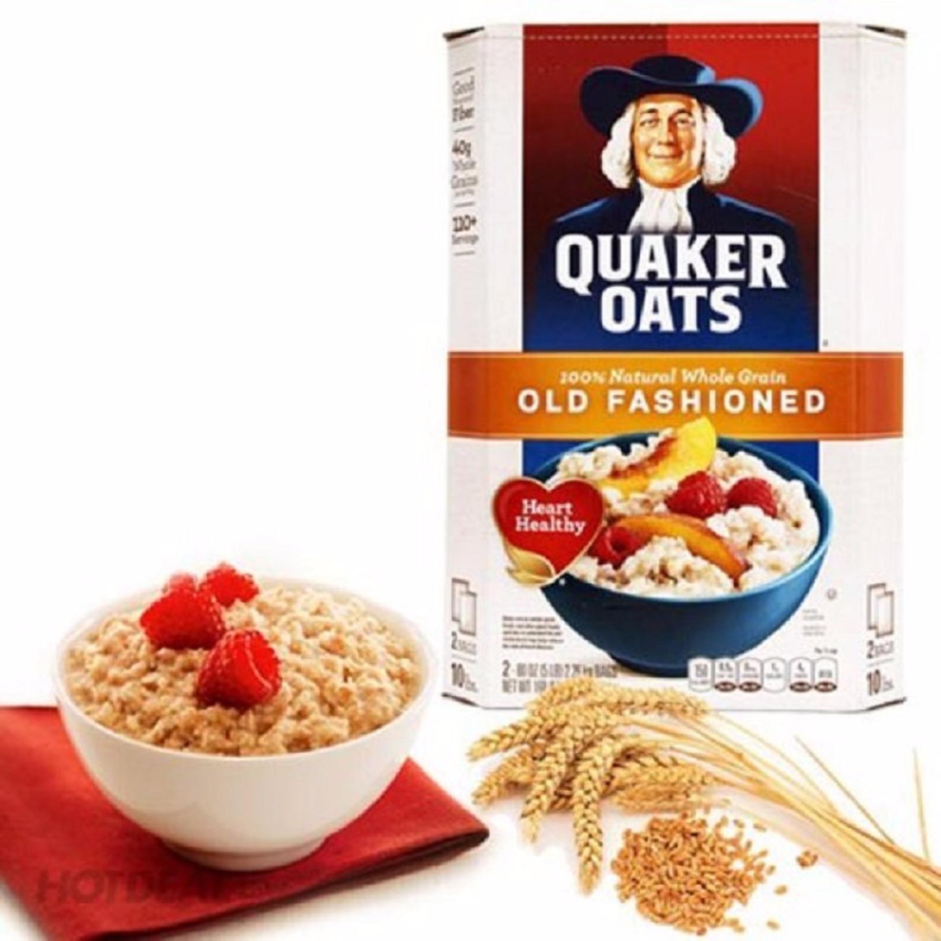 [HCM]NỮA THÙNG YẾN MẠCH QUAKER OATS (45KG)