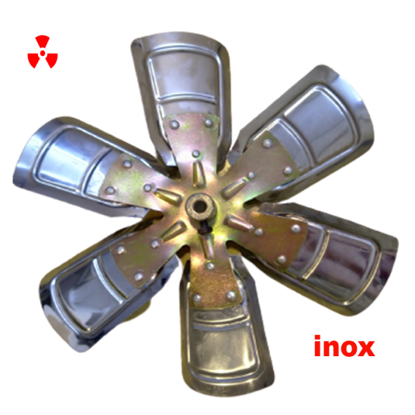 [HCM]Cánh quạt inox 6 lá B3 công nghiệp cao cáp - thông gió quạt lò  hút nhiệt bếp