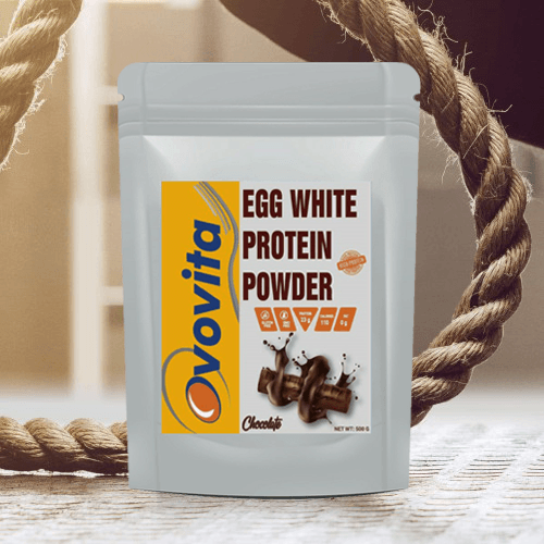Bột protein lòng trắng trứng hương Socola gói 500Gr