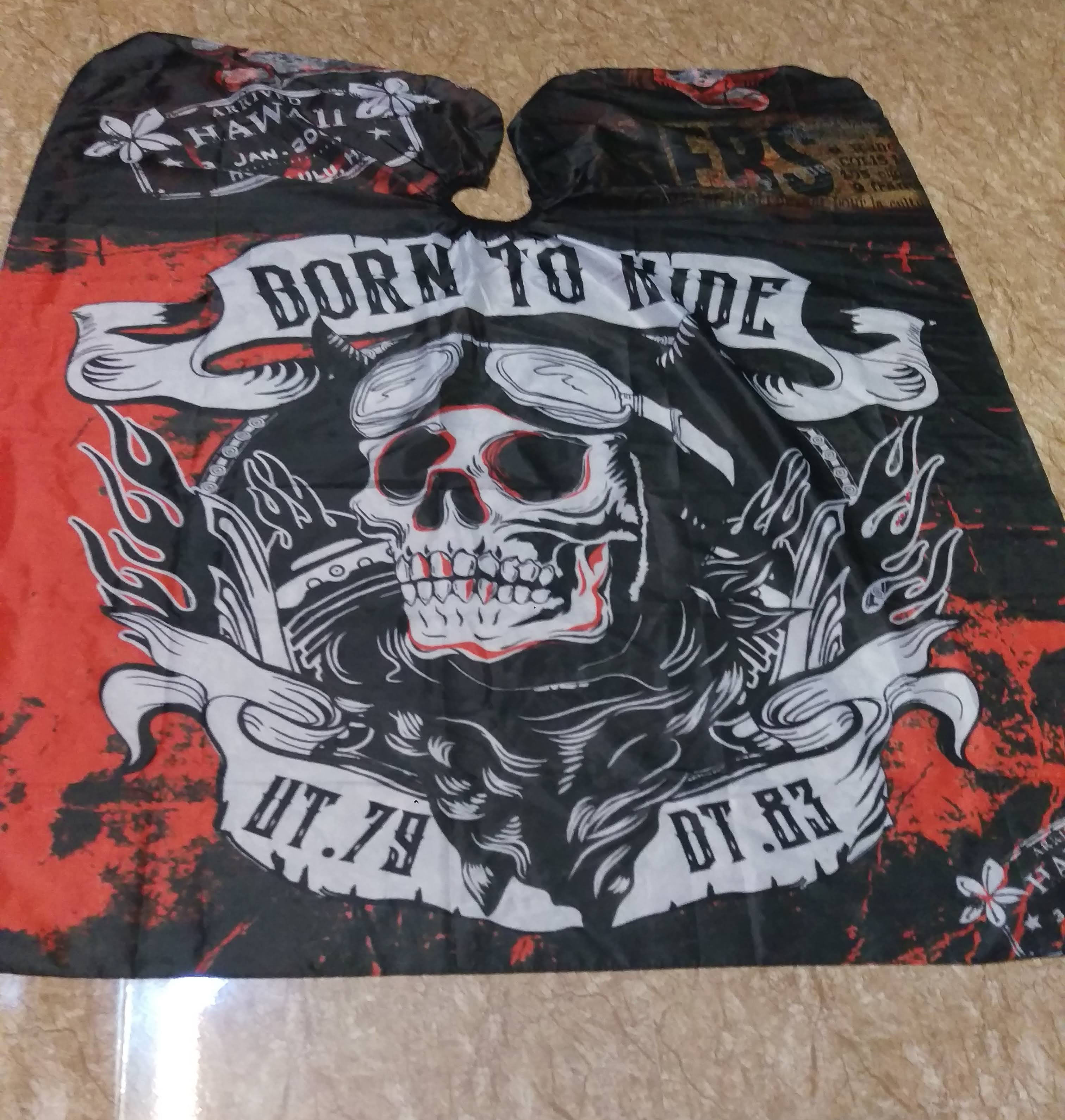Áo Choàng Cắt Tóc Barber, phong cách