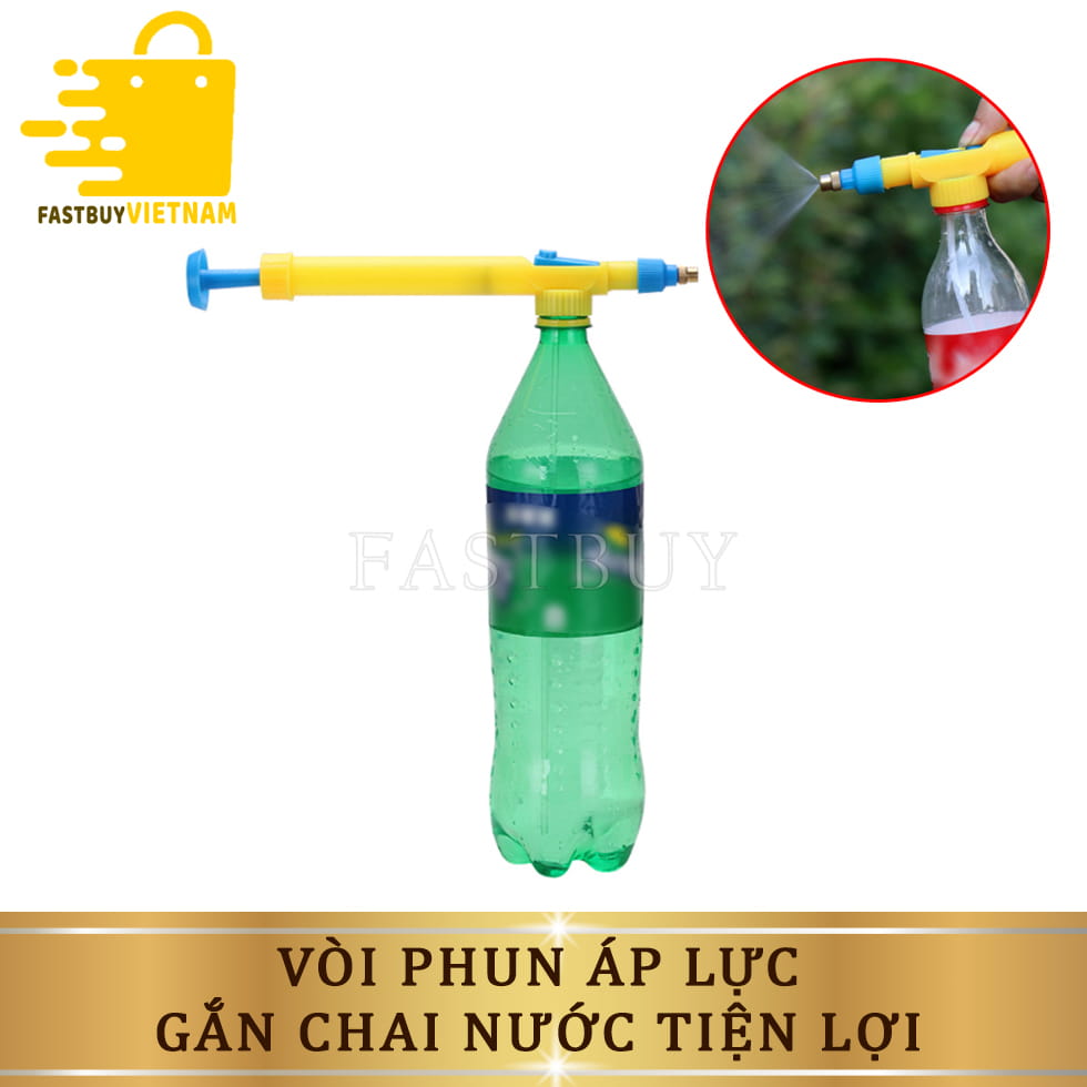 Vòi Phun Nước Tưới Cây Gắn Chai Nhựa Đa Năng , Bình Xịt Gia Dụng Bình Xịt Áp Lực Không Khí Có Thể Tưới Nước Rửa Xe Vòi Chậu Rửa Với Chai Nước Giải Khát