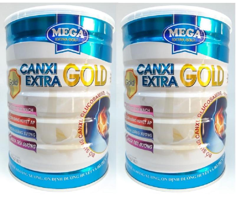 [Combo 2 lon] Sữa canxi cho người già Canxi Extra Gold 900G cao cấp