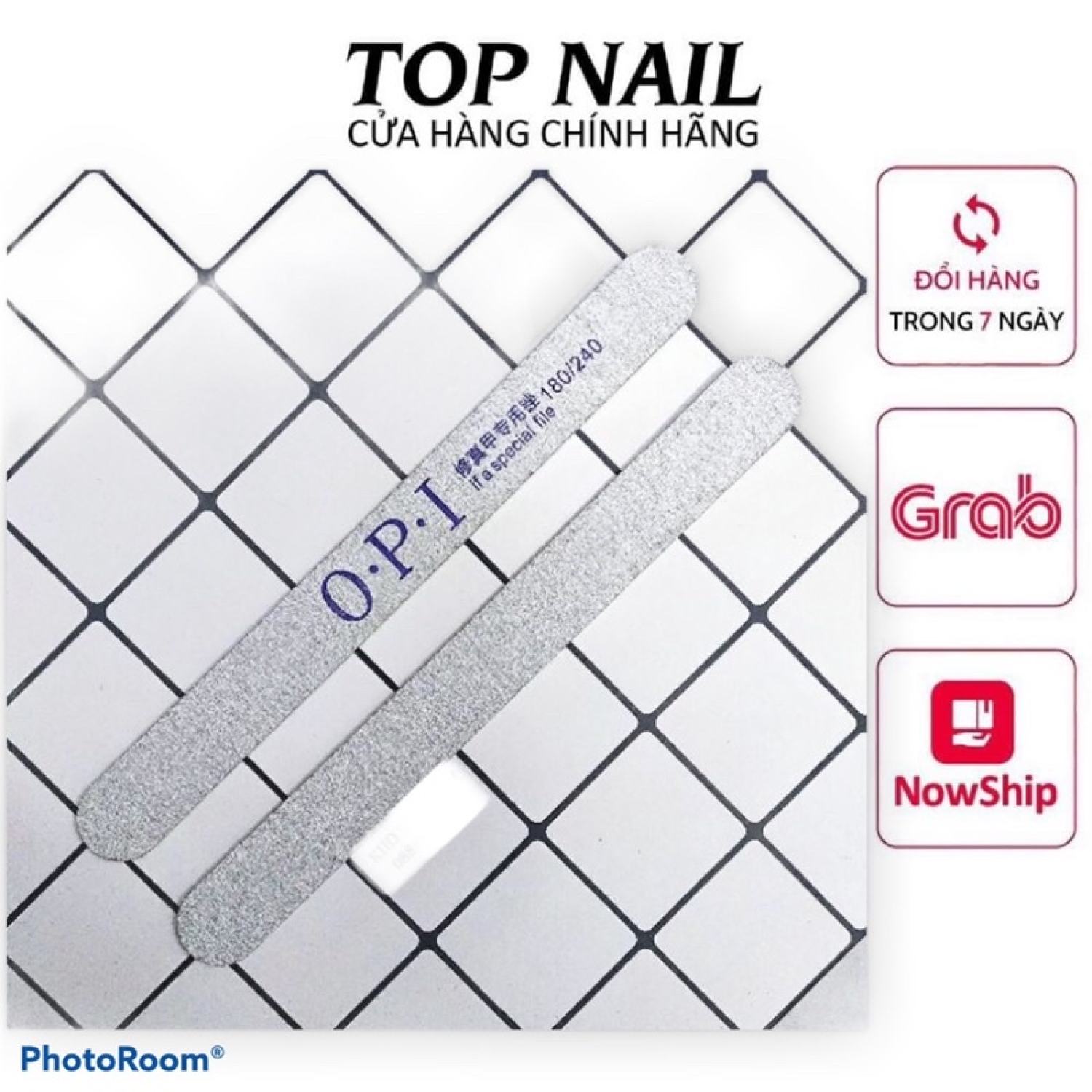 Dũa O.P.I loại mỏng ƞhất 180/240 dũa phom móng