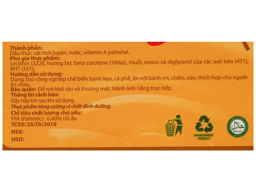 Bơ thực vật Tường An hộp (800g)