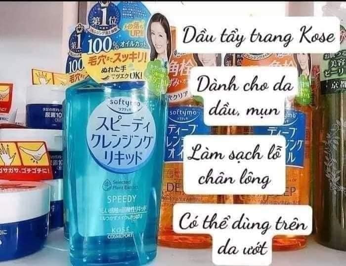 Dầu Tẩy Trang Kose Xanh - Speedy