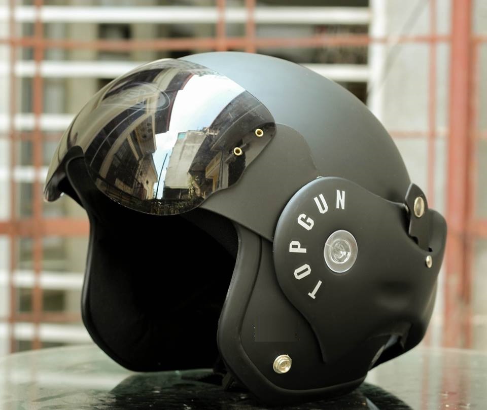 Mũ bảo hiểm fullface lật hàm TOPGUN