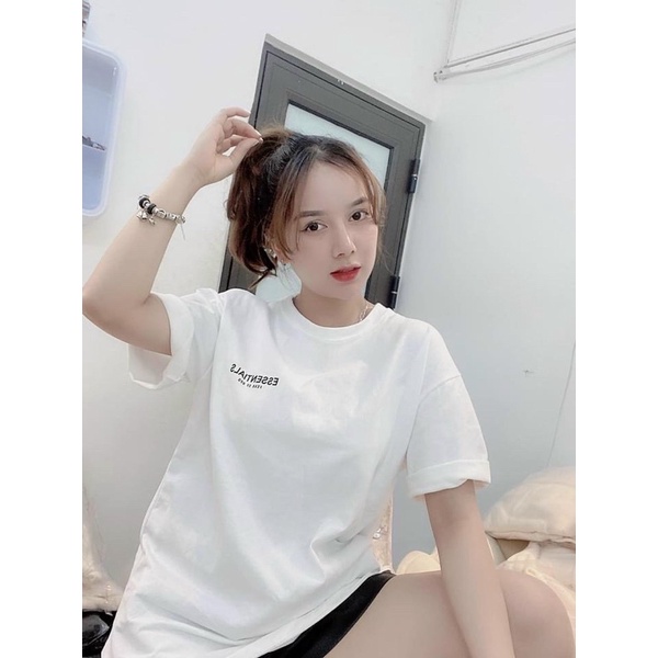 Áo phông thụng chữ Essen nam nữ gs85