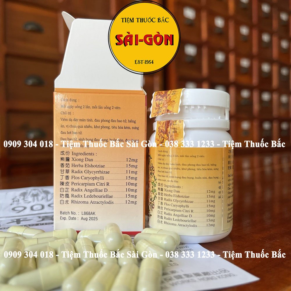Viên Uống Hỗ Trợ Sức Khỏe Bao Tử 909