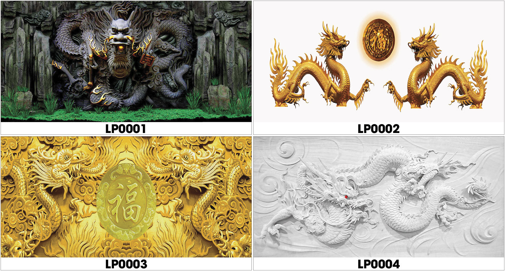 Tranh 3D hồ cá - LP