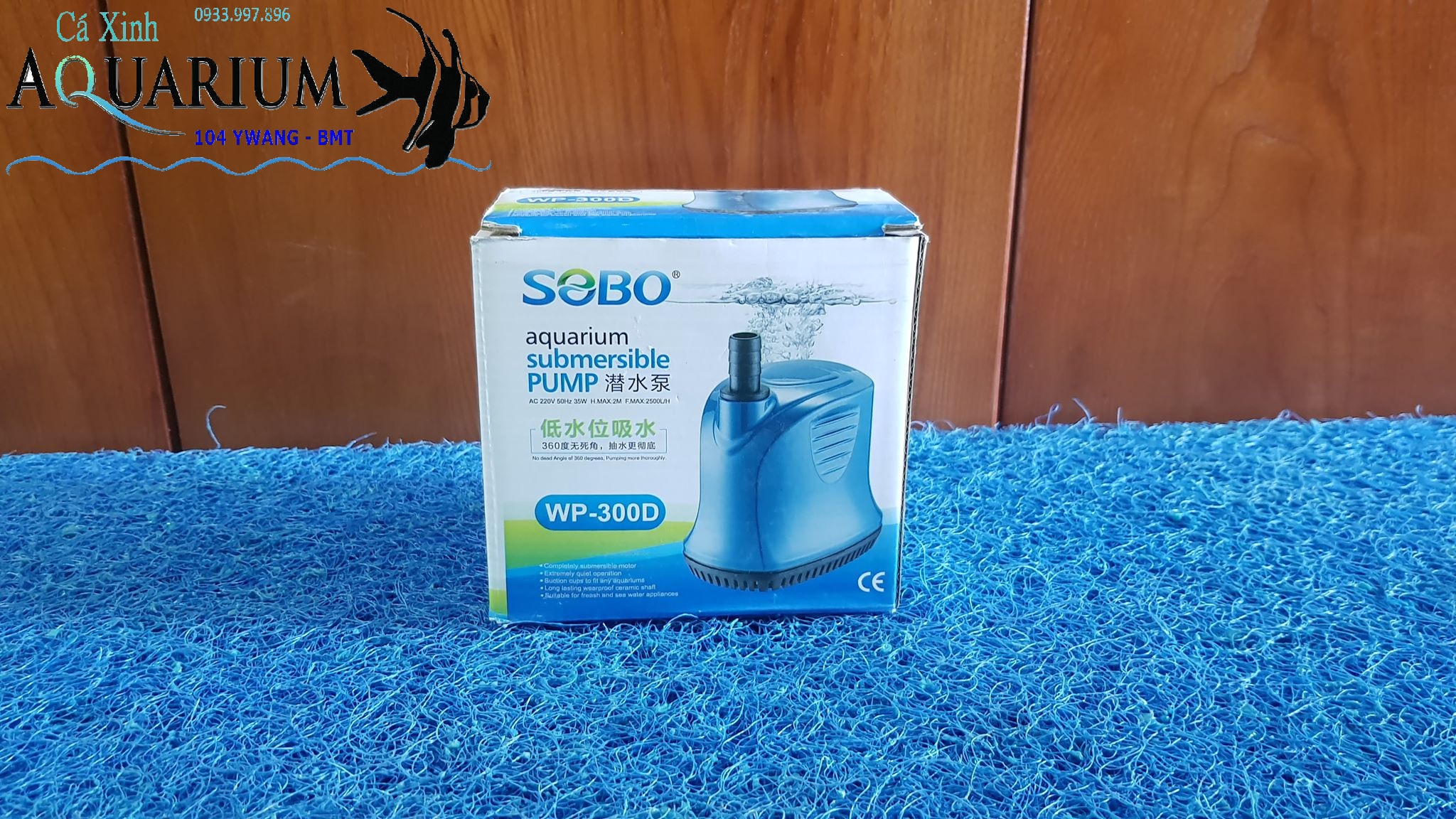 Máy bơm hút cặn đáy SOBO WP - 300D