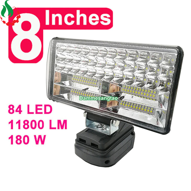 Đèn led siêu sáng chân pin makita có USB (Không pin)