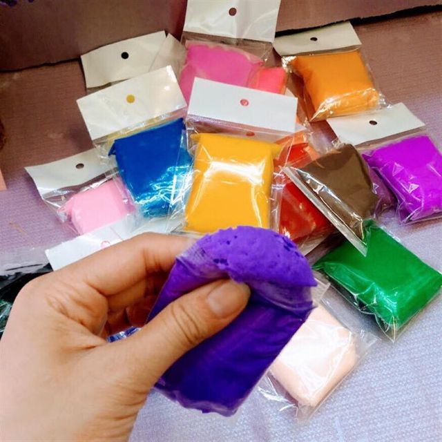 Đất Sét Nhật Siêu Nhẹ 1 Bịch Lẻ ( Giao Màu Ngẫu Nhiên )