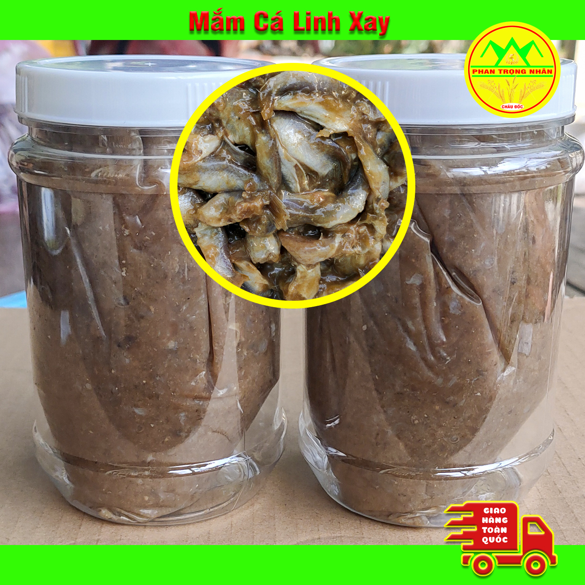 500gr Mắm Cá Linh Xay Châu Đốc Thơm Ngon