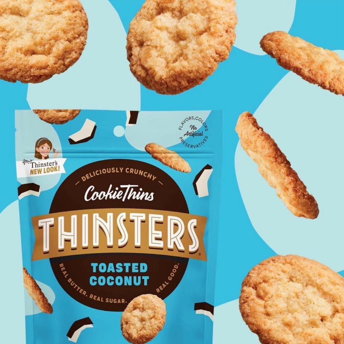 Bánh Quy Dừa Nướng Thinsters Toasted Coconut 539g