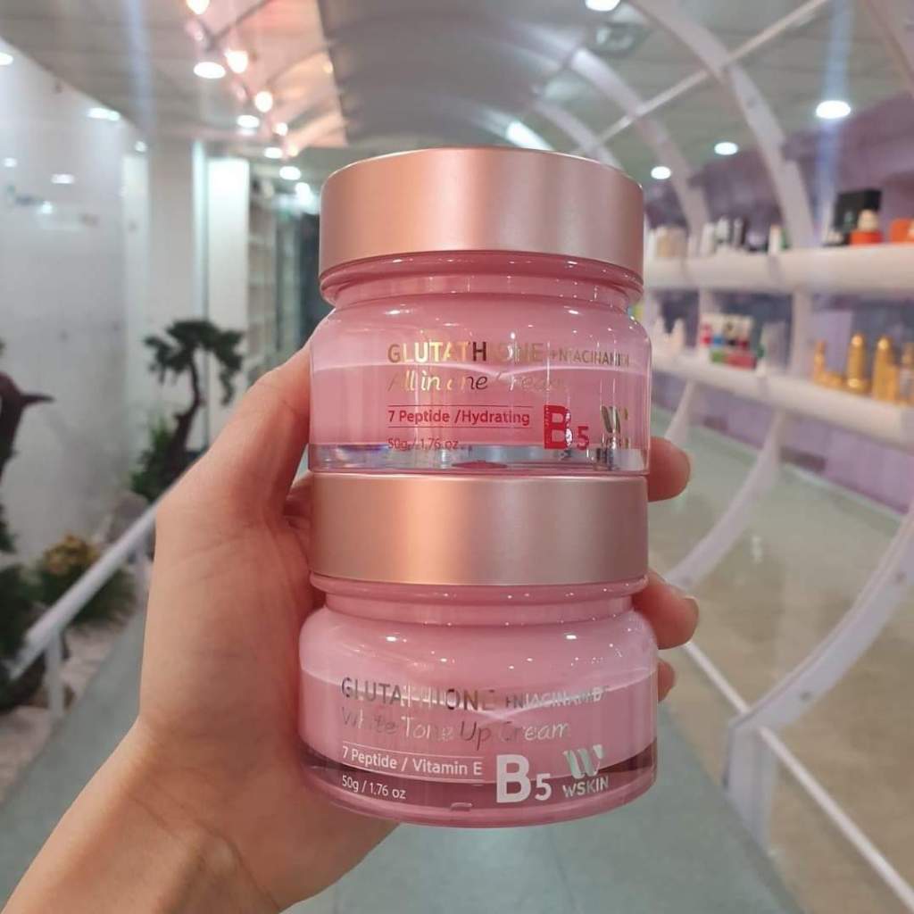 Kem Dưỡng Nám, Trắng Da ngày và đêm Wskin Extreme White Cream Hàn Quốc 50g