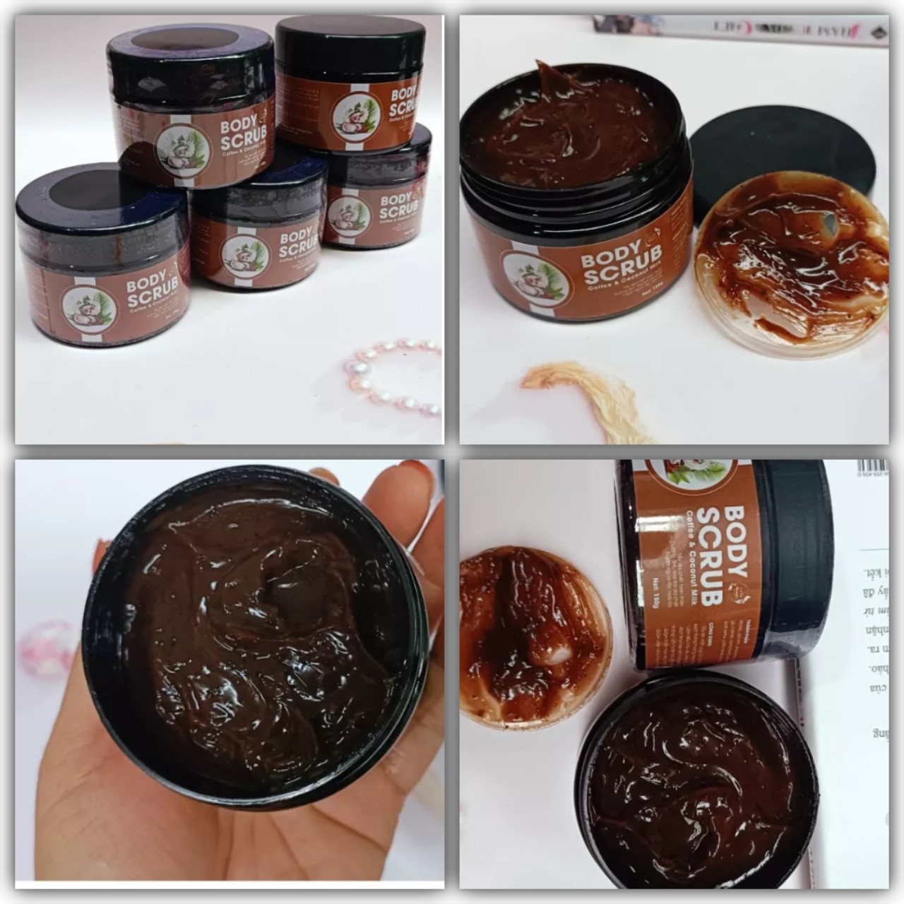 TẨY DA CHẾT TOÀN THÂN COFFE DỪA
