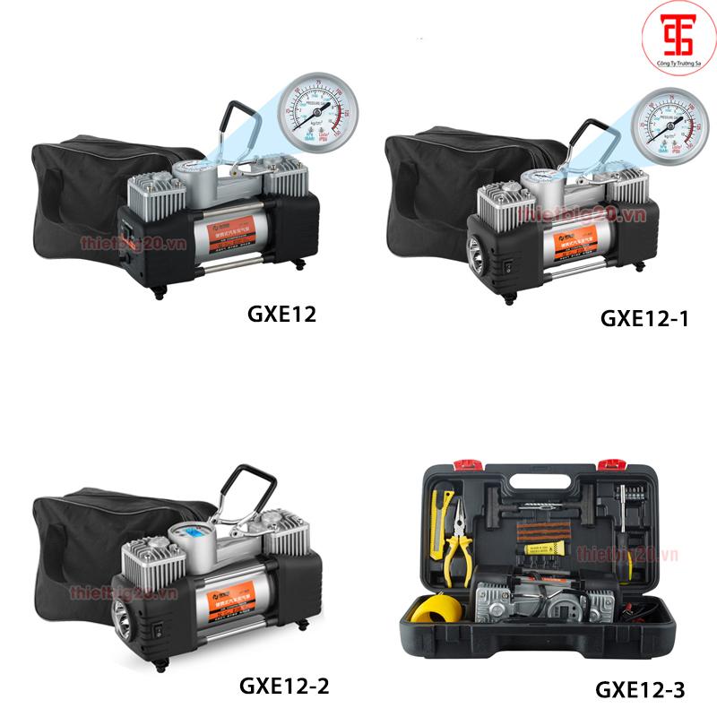 Máy bơm lốp mini 2 xi-lanh tốc độ cao 3 Phiên bản GXE12
