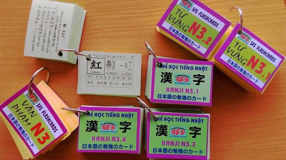 Thẻ Học Ngữ Pháp Tiếng Nhật N3 – 1 xấp (Văn Phạm)