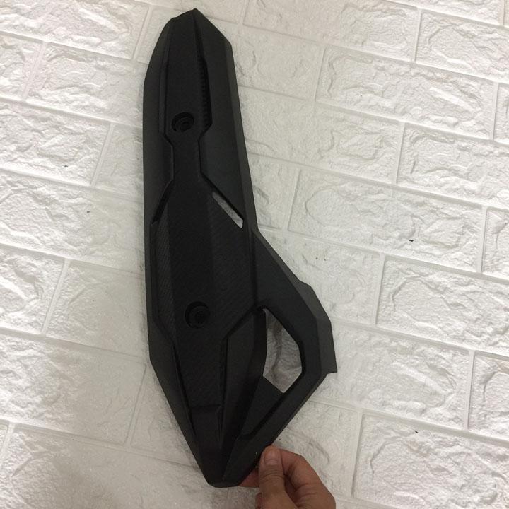 [ƯU ĐÃI] Ốp pô xe Airblade 2016-2017 có vân Cacbon siêu chất