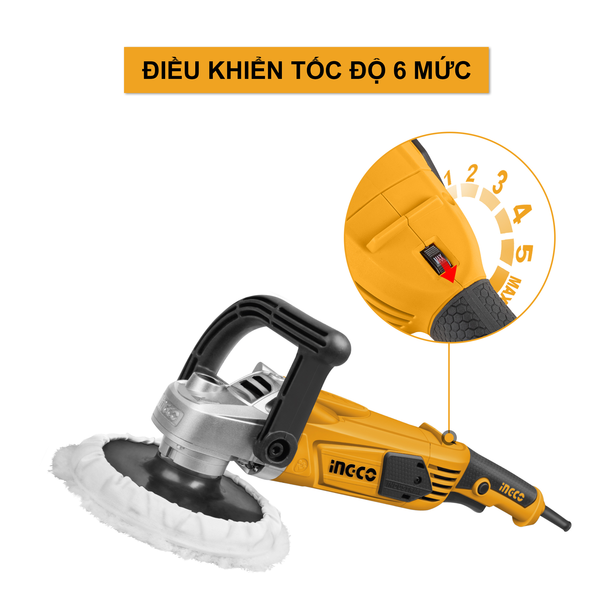 Máy đánh bóng 1400W INGCO AP14008