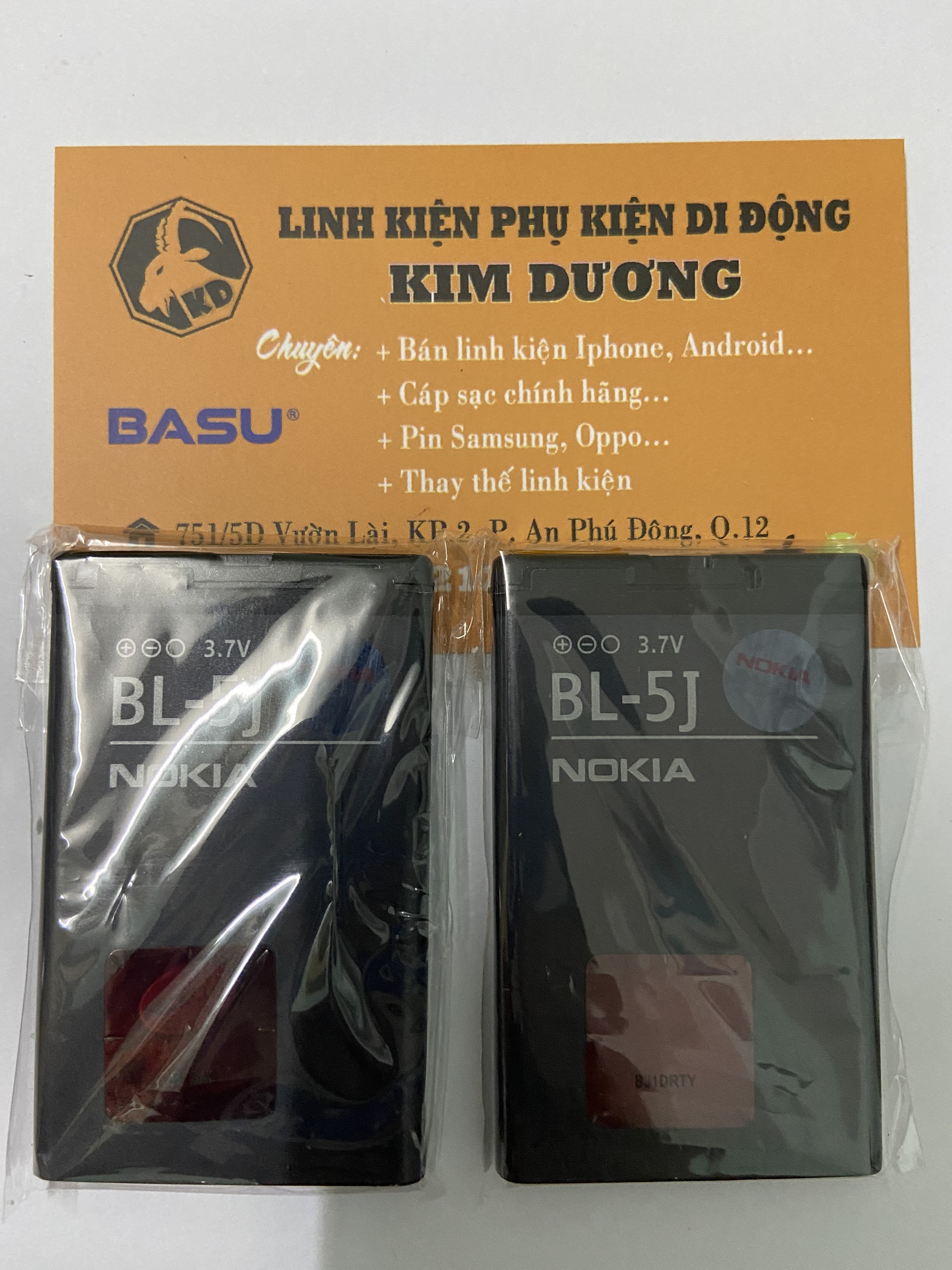 [HCM]Pin Nokia ( Mã pin: BL-5J/ 1320mAh)