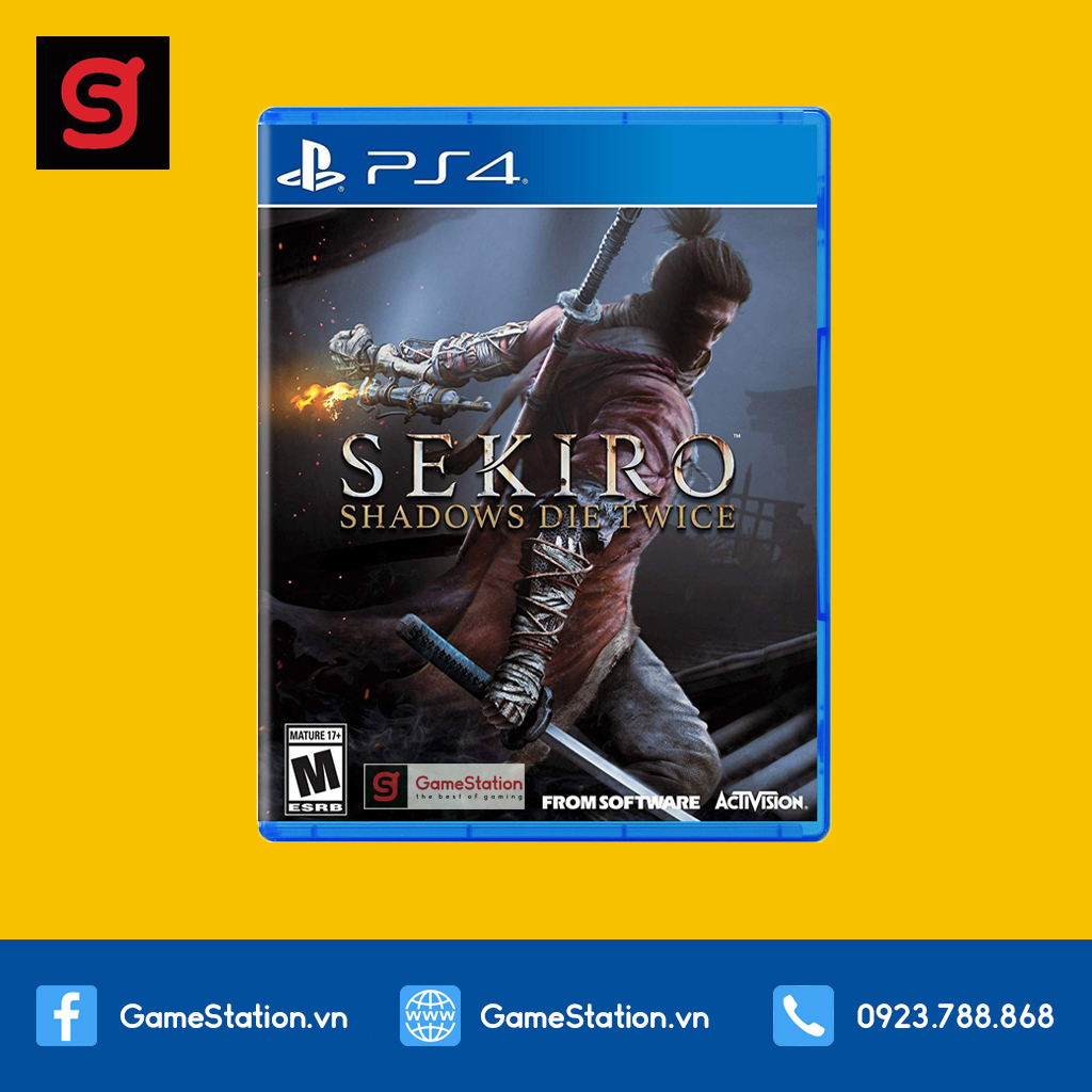Đĩa Game PS4 - Sekiro: Shadows Die Twice - hệ EU