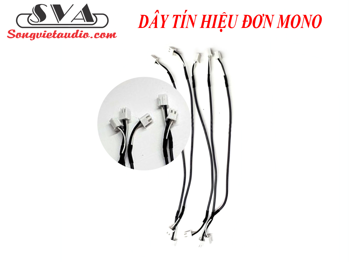 COMBO DÂY TÍN HIỆU ĐƠN (DÂY MONO) - BỘ 5 DÂY (HOẶC 5 MÉT)