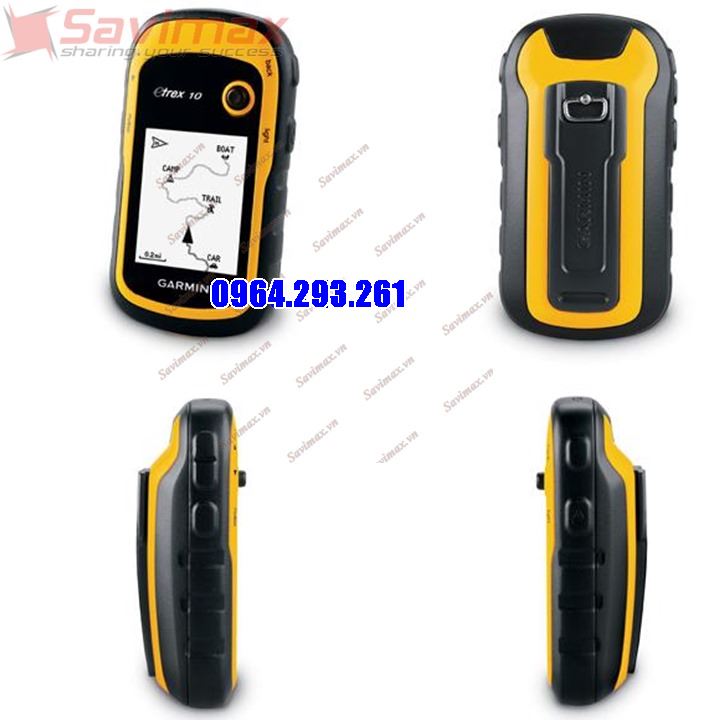 Máy đo diện tích đất cầm tay, máy định vị GPS Garmin Etrex10 độ chính xác cao