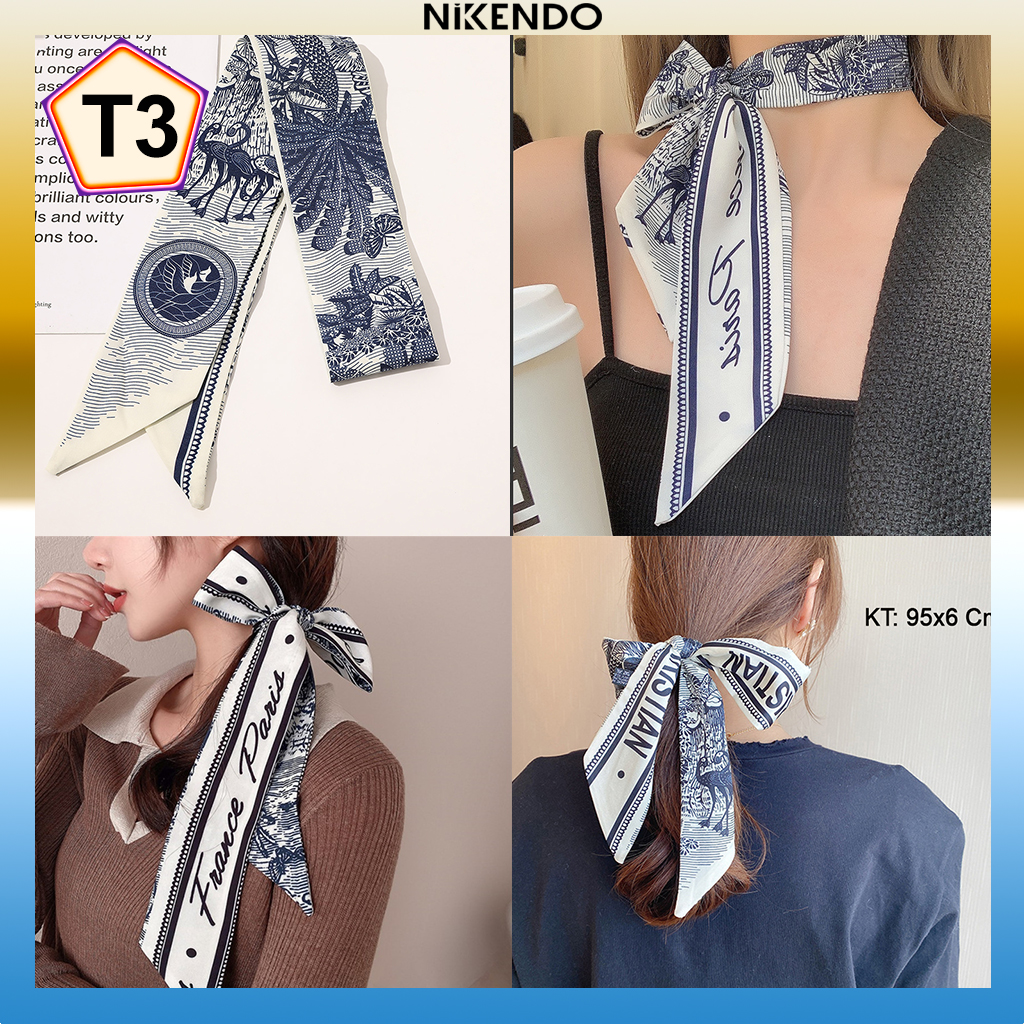 Khăn Buộc Tóc Nữ, Khăn TurBan Cột Tóc Nikendo