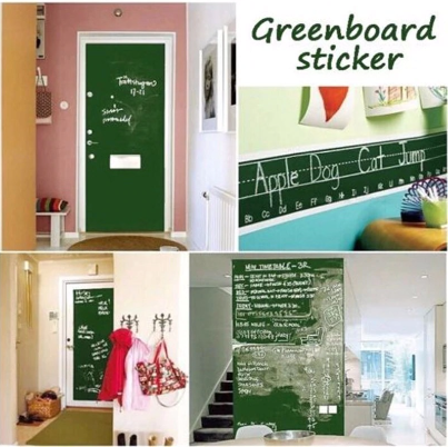 Decal Bảng Xanh Lá viết bằng phấn ( cắt theo mét ) nhiều size