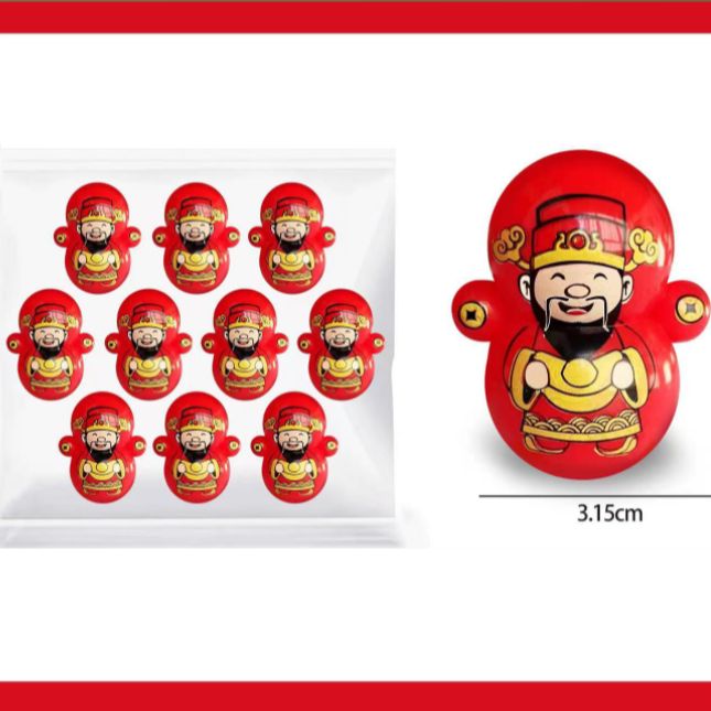 Đồ Chơi Trẻ Em Lật Đật Thần Tài Chúc TẾT MINI