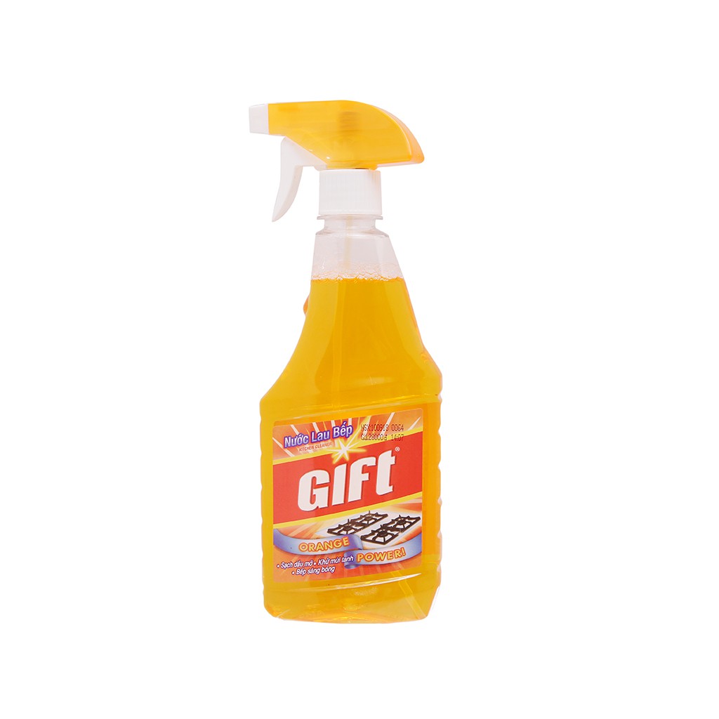 Nước lau bếp Gift hương cam (chai 540ml)
