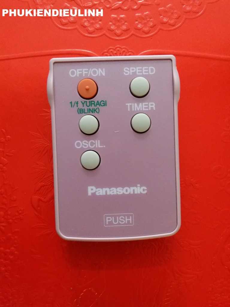ĐIỀU KHIỂN QUẠT ĐIỆN PANASONIC F308 MÀU HỒNG (HÀNG MALAYSIA)