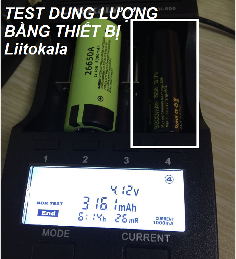Pin BST 3.7v 3200mah dòng xả 50A (1 viên)