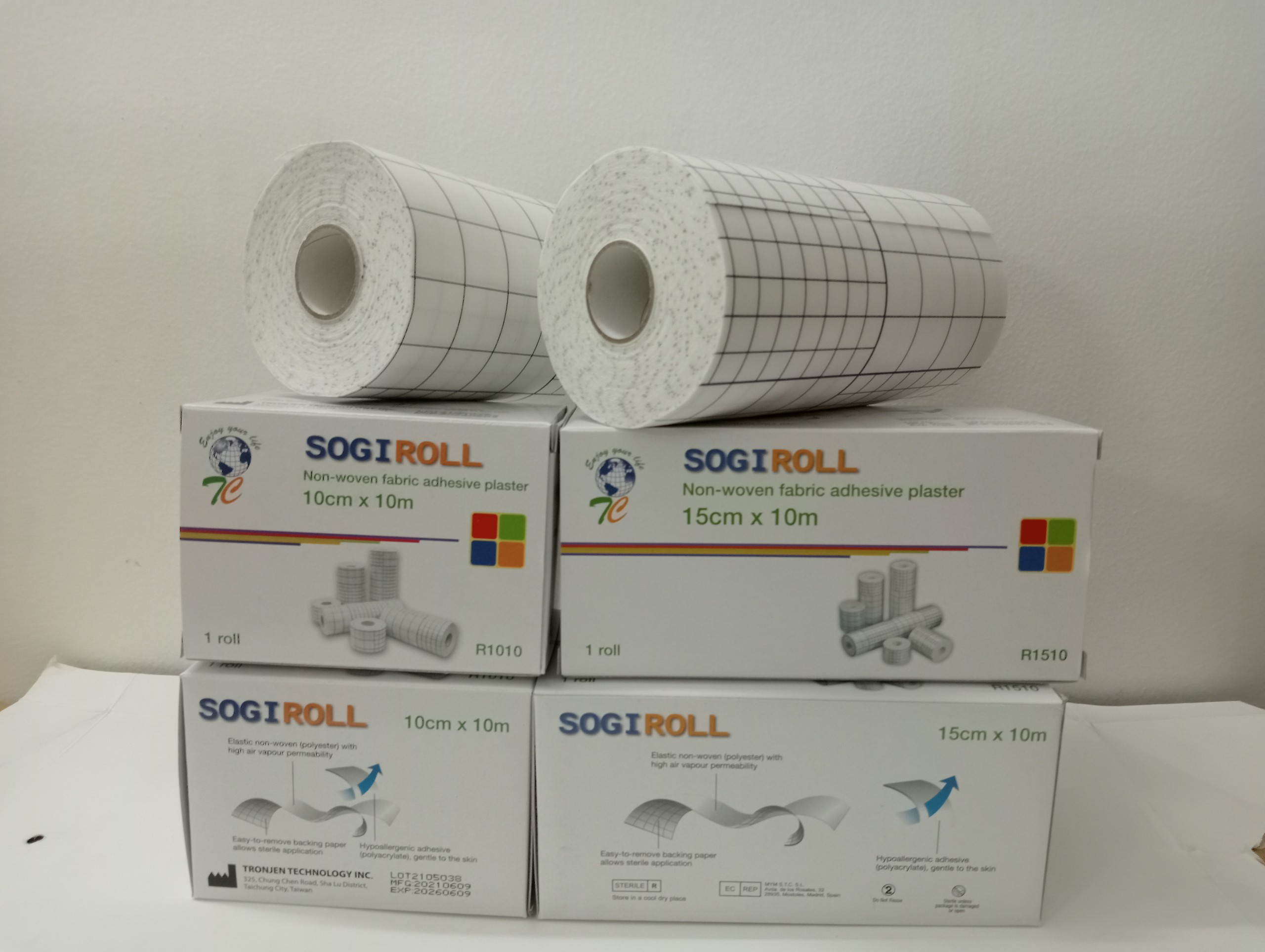 Băng keo cuộn co giãn SOGIROLL 15cm x 10m