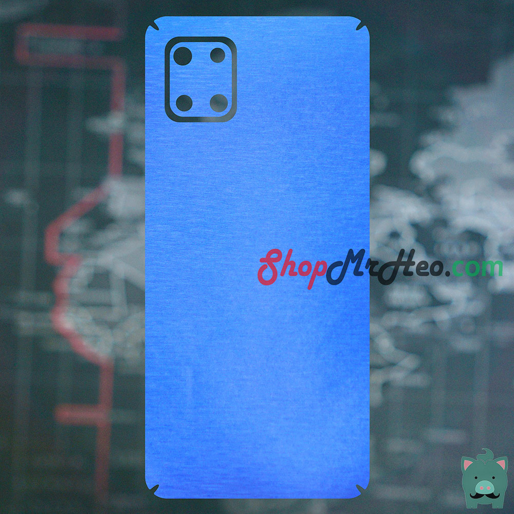 [HCM]Skin Dán Mặt Sau Lưng Vân Nhôm Samsung Galaxy Note 10 Lite - S10 Lite