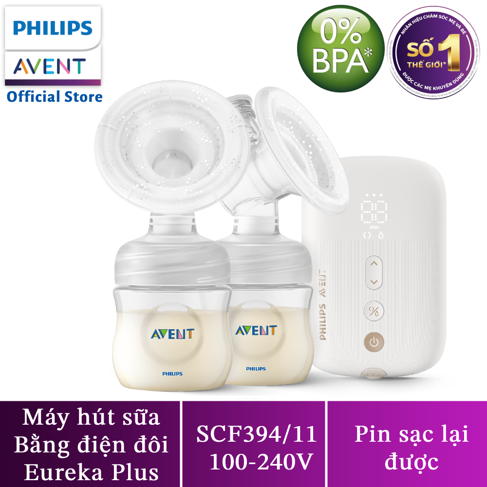 Philips Avent máy hút sữa điện đôi SCF394/11