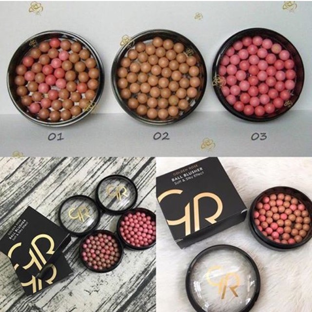 PHẤN MÁ HỒNG DẠNG VIÊN GOLDEN ROSE - 8675