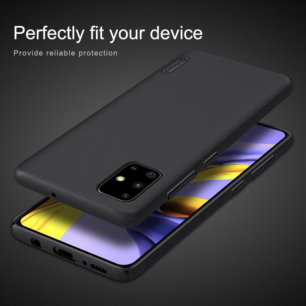 Ốp lưng cứng Nillkin cho Samsung Galaxy A51 (Đen)