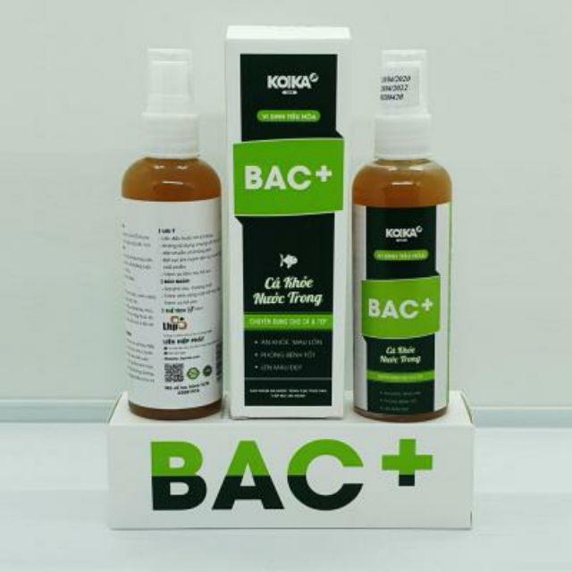 Men vi sinh Koika BAC+ cho hồ cá