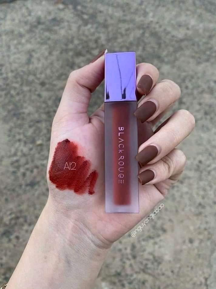 SON BLACK ROUGE A12 - ĐỎ NÂU GẠCH