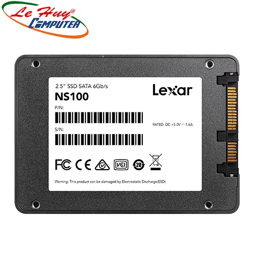 Ổ Cứng Ssd Lexar Ns100 128Gb Sata Iii - Hàng