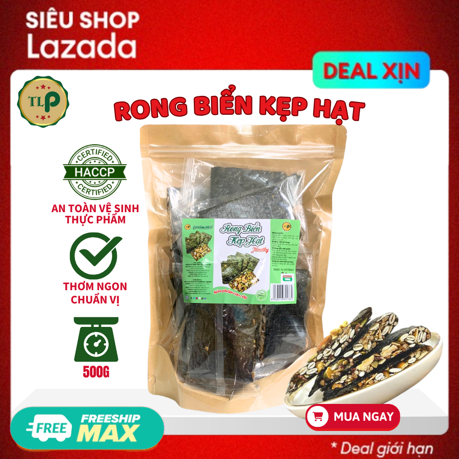 RONG BIỂN KẸP HẠT TÂN LỘC PHÁT - BỊCH 400G