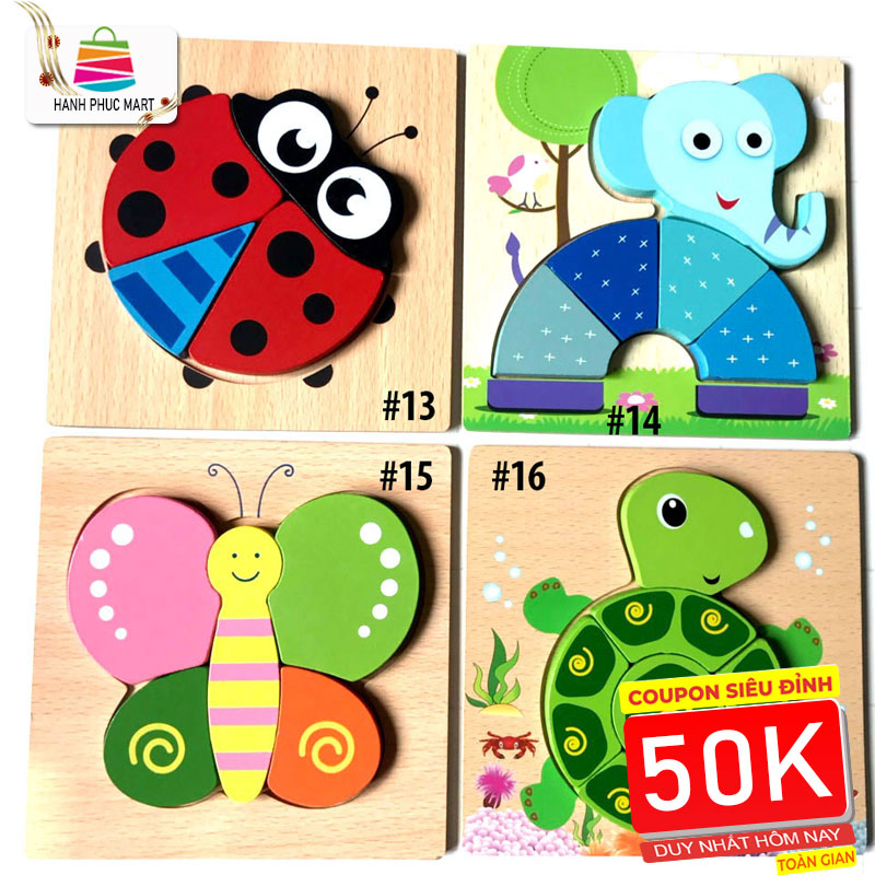 Trò chơi trí tuệ , đồ chơi thông minh , Đồ Chơi Gỗ Dành Cho Bé 2 Tuổi Trở Lên PuzzleToys , đồ chơi cho bé